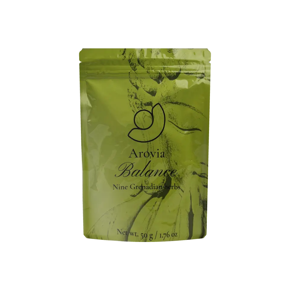 Balance — printed stand-up tea pouch